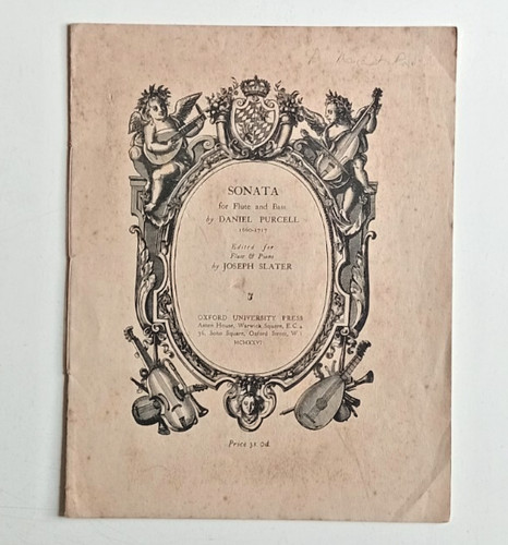 Daniel purcell sonata - daniel, for