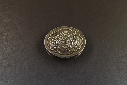 Antike pillendose silber 835 - antike,