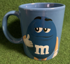 M&M M&M 's Sammlertasse Tasse Becher Kaffeebecher BLUE blau
