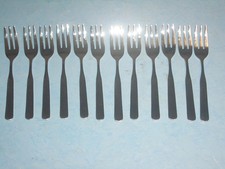 edelstahl besteck Kuchengabeln