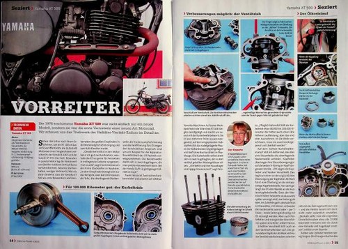 Oldtimer praxis 2015 yamaha - praxis, 01/2015