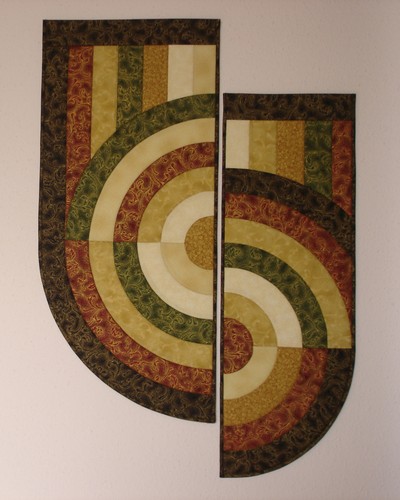 Patchwork wandbild wandbehang - patchwork,