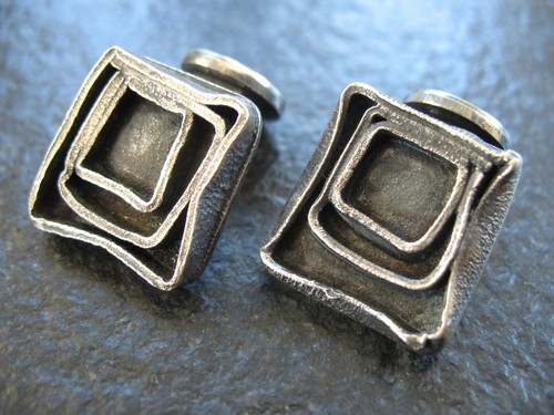 Manschettenknöpfe silber 800 - manschettenknöpfe,