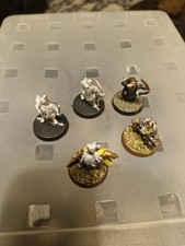 Der Herr der Ringe tabletop Nr 80, 5 Zinn Zwerge Games Workshop