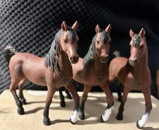 Schleich 3x Araber Hengst "Kamil" aus Heft "Horse Club" 53/24 / 782453 (B12)