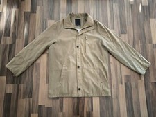 Paolo Negrato L'uomo Jacke Blouson Gr.52 Hellbraun / Ocker? Übergangsjacke 