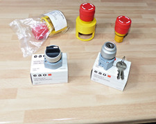 EAO Lumitas Schalter, Taster, Schlüsselschalter, Not-Aus Schalter