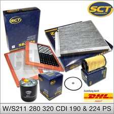 Mercedes-Benz E-Klasse W211 S211 280 320 CDI | Inspektionspaket Filterset Filter