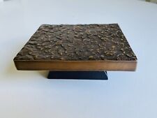 Meko Türgriff/ Haustürgriff/ Stoßgriff/ Stoßplatte Nr. 2679 Massiv Bronze NEU