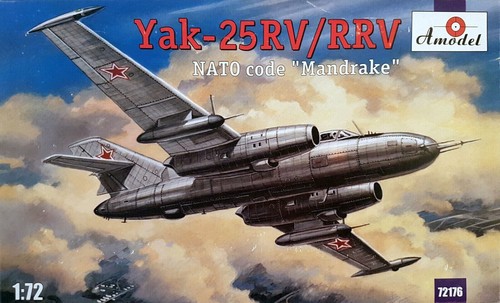 Amodel 72176 yakovlev yak - 72176, yak-25