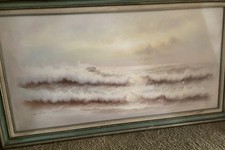 Karl Neumann Seascape Oil