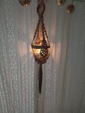 Makramee Hängewindlicht