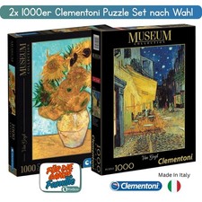 2x 1000 Teile Clementoni