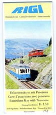 RIGI Switzerland Panoramic Map