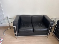 2x Cassina LC2 Le Corbusier