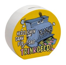 Trinkgeld Spardose aus Holz