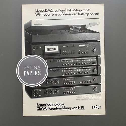 1978 braun hifi - braun,