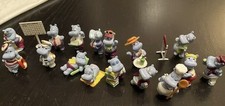 Diverse Ü-Ei Figuren 1990-1993 Happy Hippo Krokodile ZwergeDinos Zubehör