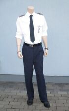 Bundeswehr Anzughose Diensthose Hose Stoffhose blau Luftwaffe Tuchhose BW