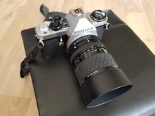 Pentax ME Super Sigma 28-70 mm / Tokina 135mm 1:2.8 Blitz Tasche