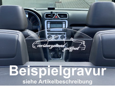 Windschott hinten VW EOS Fahren mit vier Personen "Summertime Feeling" NEU