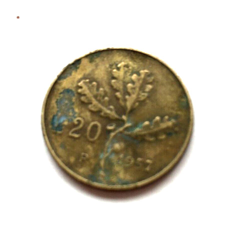 Italien lire 1957 - 20,