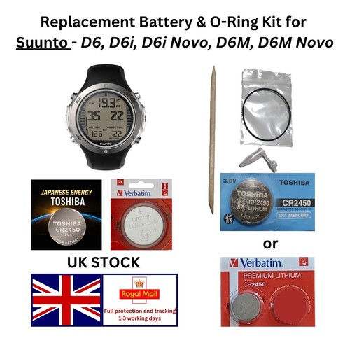 Akku kit für suunto d6i - kit, d6,