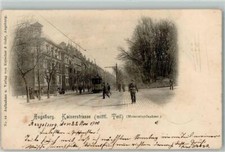 13180463 - 8900 Augsburg Kaiserstasse Strassenbahn Polizei Uniform Augsburg