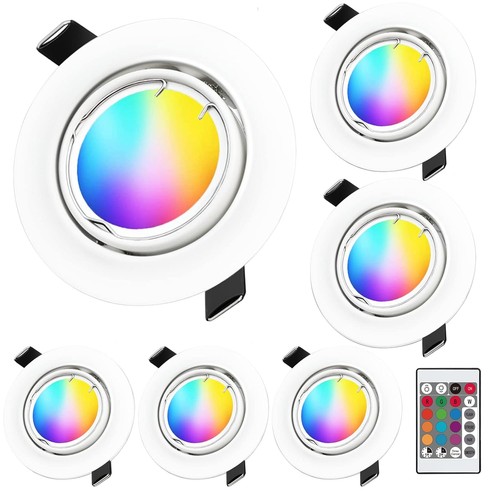 Led einbaustrahler rgb - led,