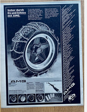 1984 AMG Alufelge Schneeketten