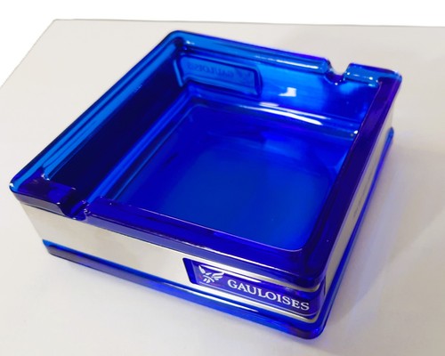 Gauloises glas aschenbecher - gauloises, glas-aschenbecher