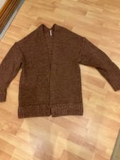 Free people Strickjacke, cognac farben meliert, Gr.M, NEU!