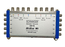Schwaiger SAT Multischalter SEW98 531 Eingänge (Multischalter): 9/8 SAT