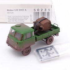 Busch 1:87 50235 Robur LO 2002 A Pritschen-LKW mit Lore in OVP EX7320