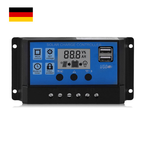 Solar laderegler 30a - solar, 100a