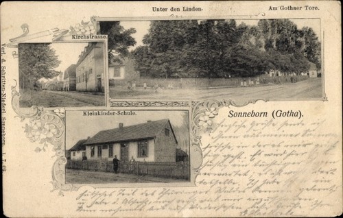 Sonneborn thüringen - ak, in