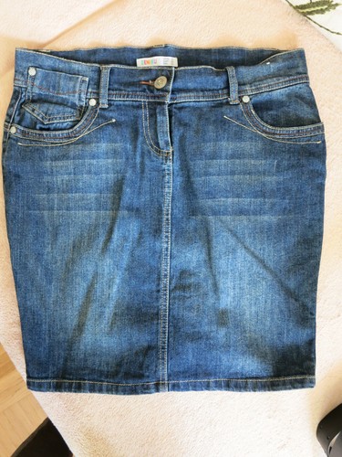 Jeansrock kurz eng denim und - kurz,