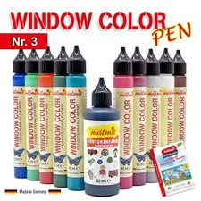 Window Color Pen Nr.3 Set mit