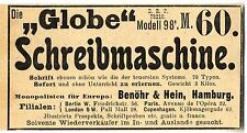 Benöhr & Hein Hamburg "GLOBE"