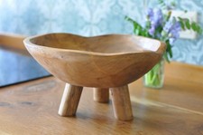Holzschale schale rand teak - schale,