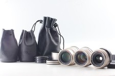 [MINT] Contax Carl Zeiss 28mm 45mm 90mm 3 Objektive Für G1 G2 Aus Japan