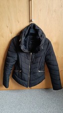 Steppjacke, Winterjacke von ZARA, schwarz, Gr. M
