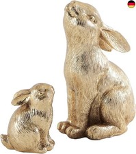 2 Stück Osterhasen Figuren