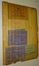 Sammelalbumseite 1910 -