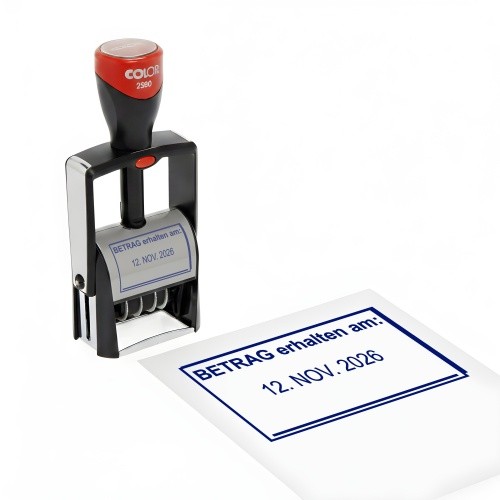 Datumsstempel stempel betrag - datumsstempel,