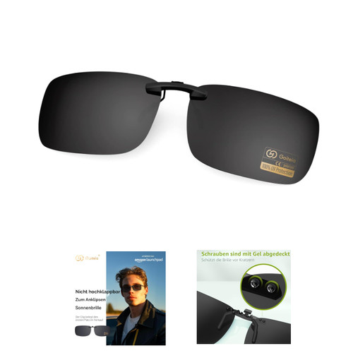 Polarisierte sonnenbrille clip - polarisierte,
