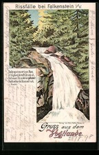 Lithographie falkenstein - falkenstein, im