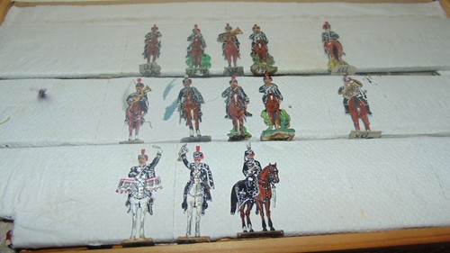 Zinn flachfiguren - 30, mm