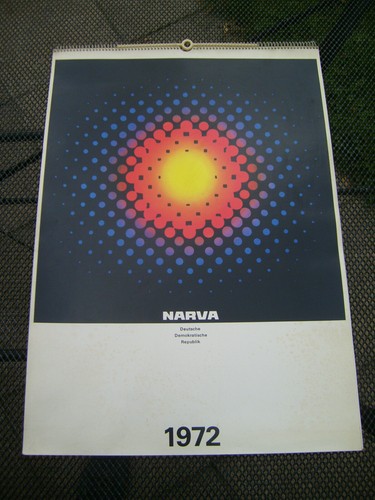 Ddr kalender werbung reklame - kalender,