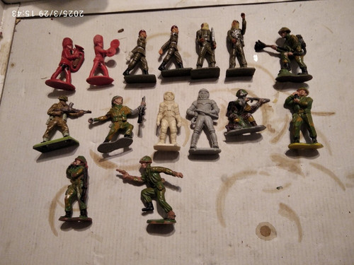 Lot militärsoldaten - lot,